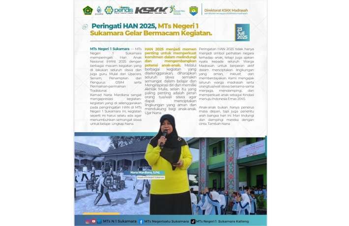 Perungatan Hari Anak Nasional Tahun 2025